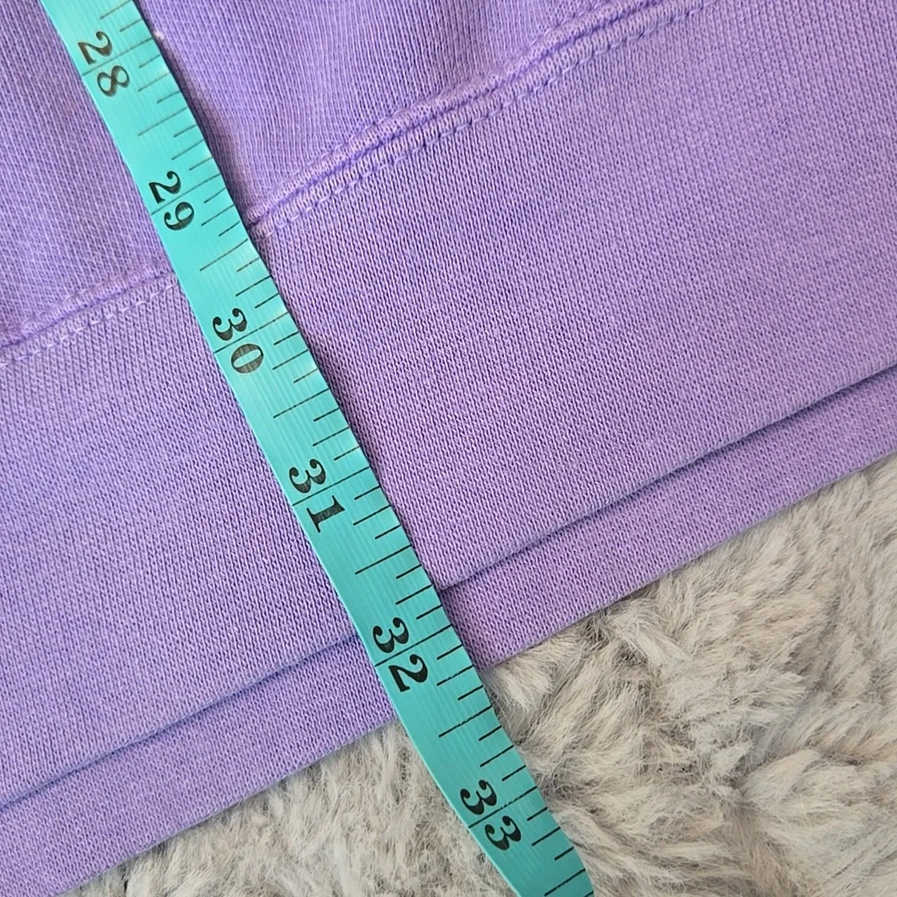 Comfort Colors Kansas State Purple/White Sweatshirt, Womens 2XL, Great Condition - Picture 6 of 11